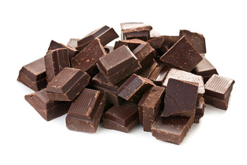 pieces of chocolate