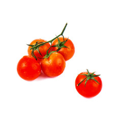 cherry tomato isolated on white background