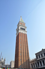 Fototapeta na wymiar Campanile Wenecja