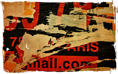 Fototapeta premium Old posters