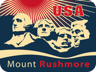Mount Rushmore National Memorial.