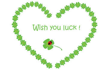 Wish Luck Card