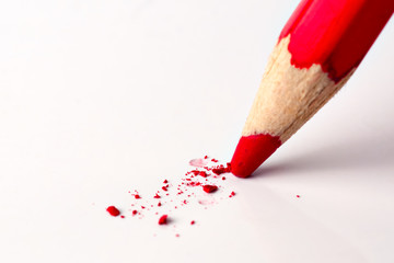 Obraz premium red pencil