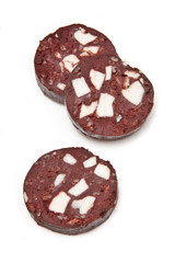 Black pudding or blood sausage.