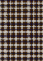 あたたかいチェック色の毛布