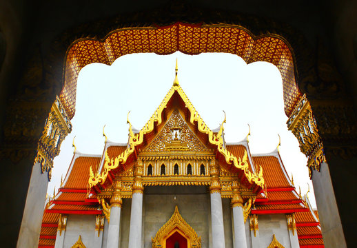 Wat Benchamabophit is a Buddhist temple Bangkok,Thailand