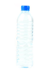 Naklejka premium Drink water in plastic bottle