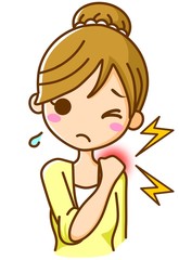 肩こり　イラスト