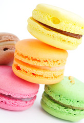 colorful macaroon