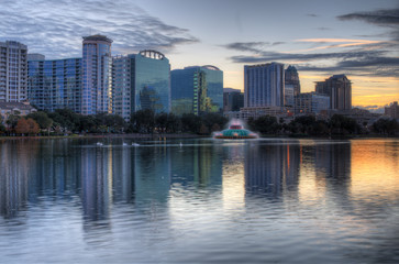 Obraz na płótnie Canvas Orlando Skyline