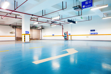 Car park interior
