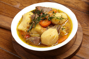 Beef Soup With Vegetables