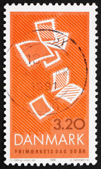 Postage stamp Denmark 1989 Stamps