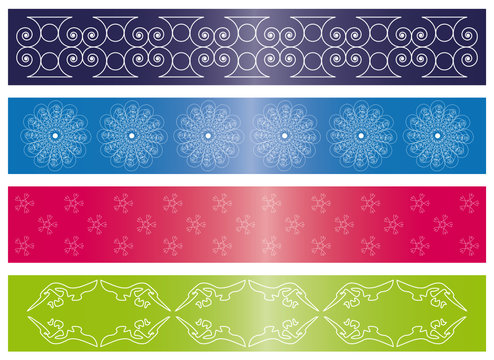 4 frises - motif