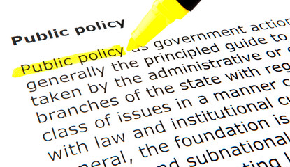 Obraz premium Policy