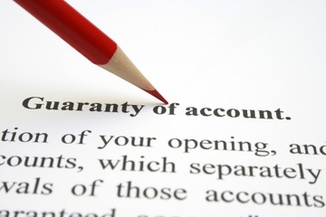 Guaranty of account