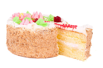 cake with cream