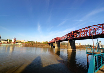 A beautiful bridge of portland