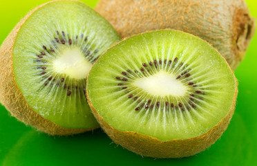 Fototapeta na wymiar kiwifruit closeup