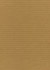 Close up of striped cardboard texture