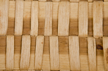 Background of rustic interlaced straw