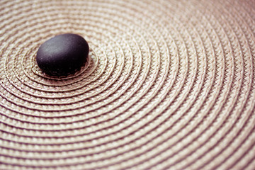 Fototapeta na wymiar pile of stone representing zen, balance and meditation