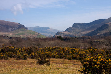 Fototapeta premium view to Snowdon