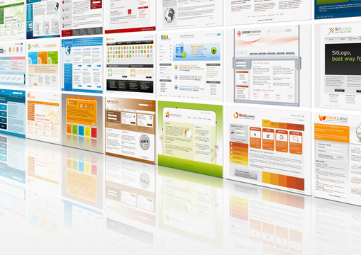 Webdesign, Templates, Homepage, Internet, Internetseite, Auswahl