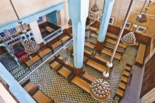 Aben Danan Synagogue at Fez, Morocco