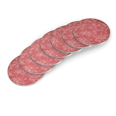 3d render of salami slices
