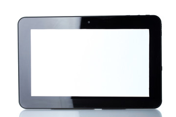 Tablet isolated on white