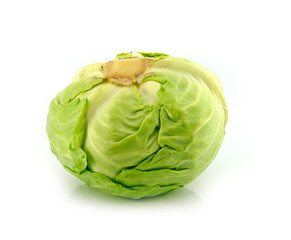 cabbage isolated on white background