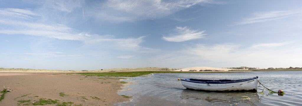 Panorama of Boat Landscape at Newburgh