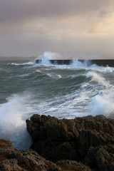 Fototapeta premium Crashing waves