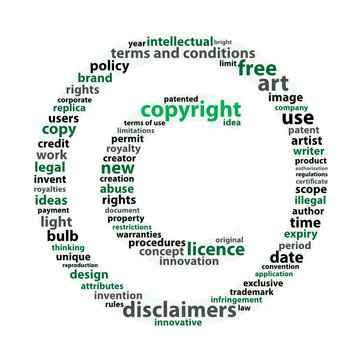 "COPYRIGHT" Tag Cloud (intellectual property patent art author)