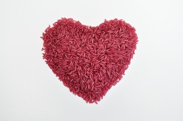 Obraz na płótnie Canvas Red Herbal Rice