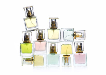 Bottles of perfume