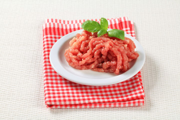 Ground meat