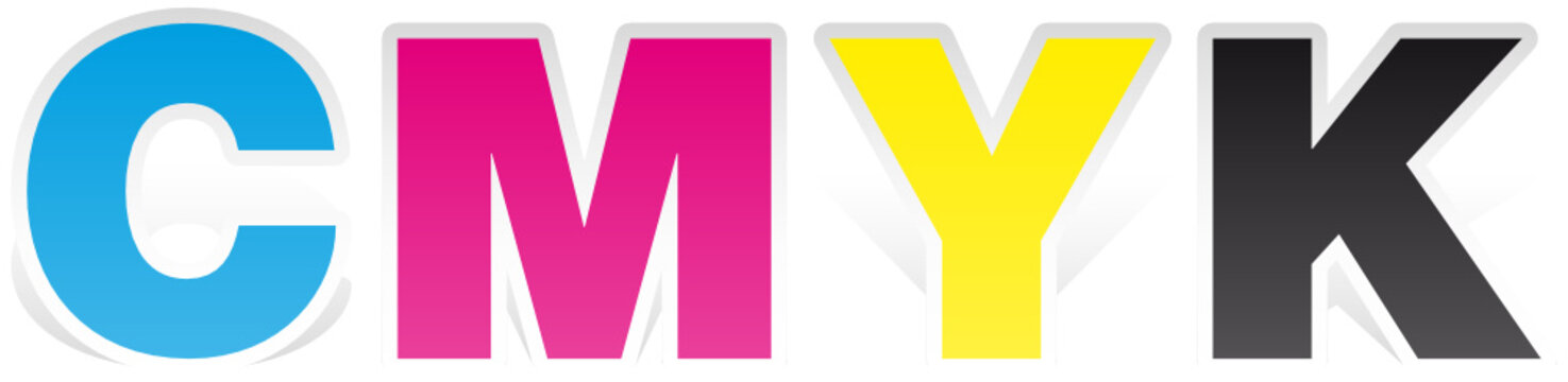 CMYK Letters