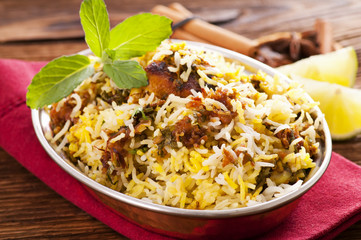 Chicken biryani