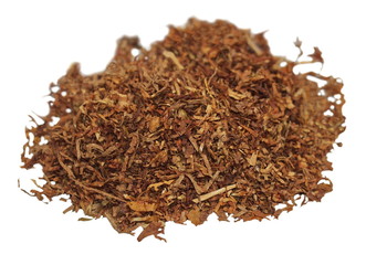 tobacco isolated on white background