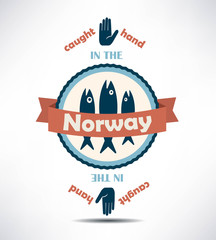 vintage retro fish labels