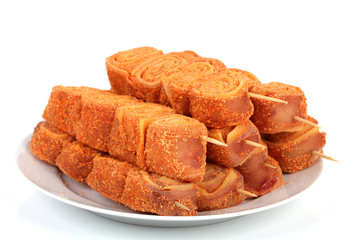 Schinken-Käse-Röllchen