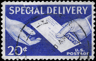 USA - CIRCA 1954 Special Delivery