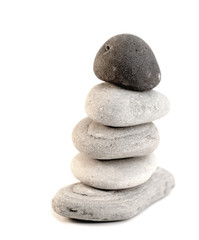 galets en équilibre