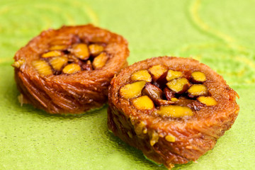 Pistachio Burma Baklava