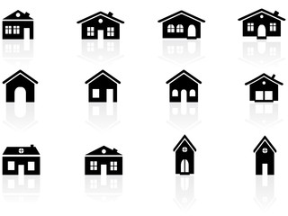 House and buildings icons