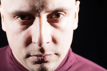 Obraz premium Man face