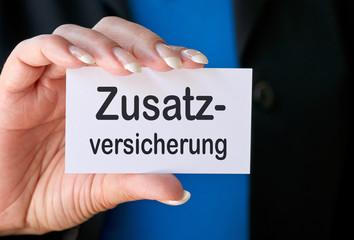 Zusatz Versicherung
