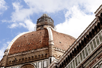Fototapeta na wymiar Brunelleschiego Dome, Santa Maria del Fiore Florencja Włochy